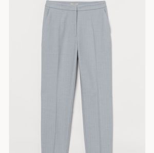 HM grey textured suit pants